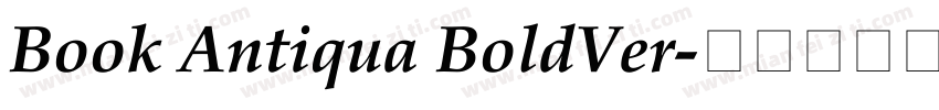 Book Antiqua BoldVer字体转换